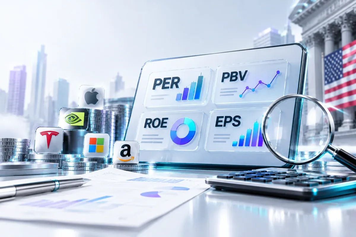 PER, PBV, ROE, EPS Explained: How to Read US Stock Ratios